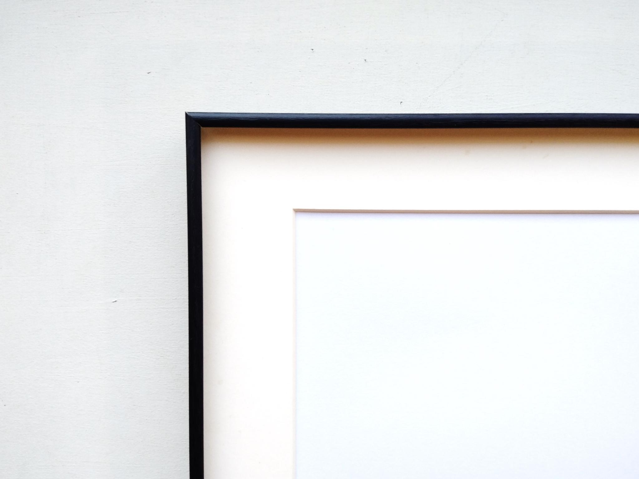 原画｜イラスト｜風景画「原っぱ」※額縁入り（四つ切サイズ）水彩｜一点物 | 4枚目